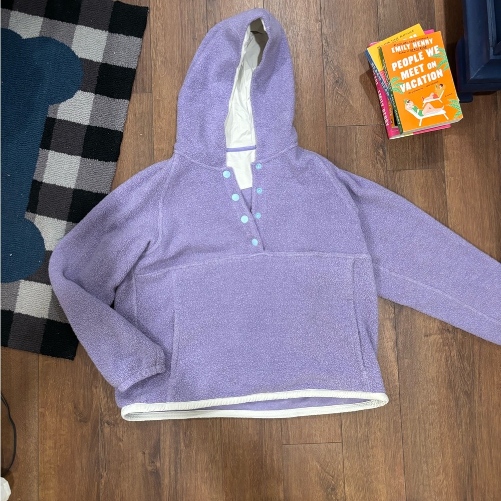 Outdoor Voices Lavender Mega Fleece Jacket